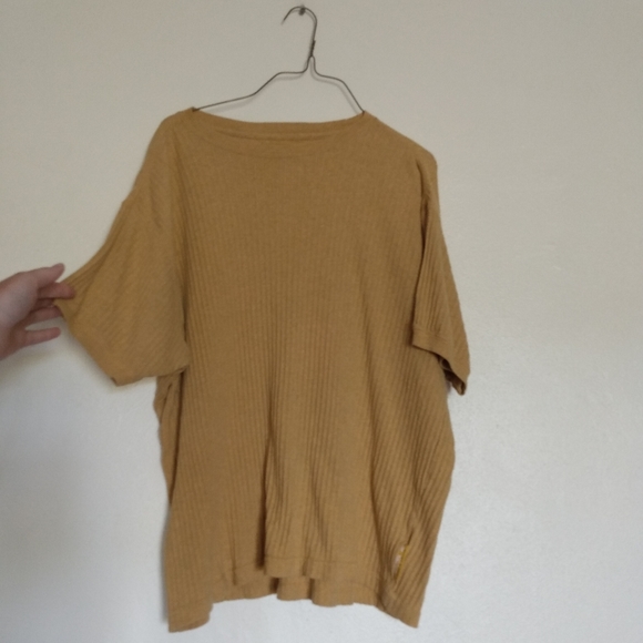 Shirts | 0 Cotton Ribbed Shirt | Poshmark